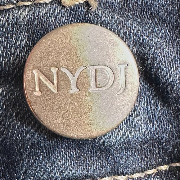 NYDJ Women's Teresa Wide Leg Jean Size 2 Blue Lift X Tuck Technology Very Soft - Picture 10 of 14